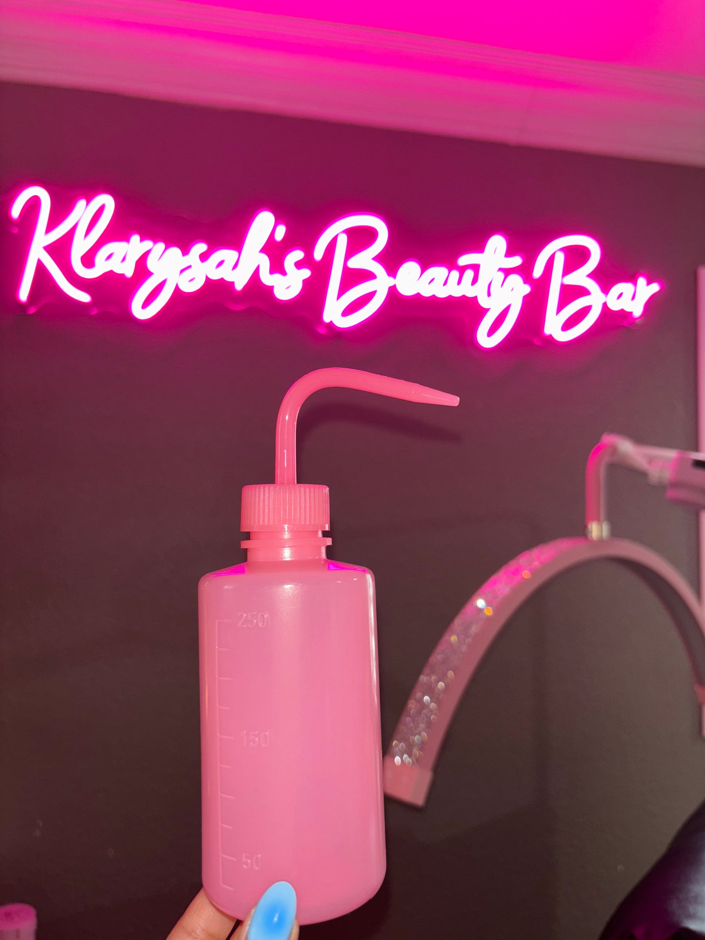 Pink Squeeze Bottle