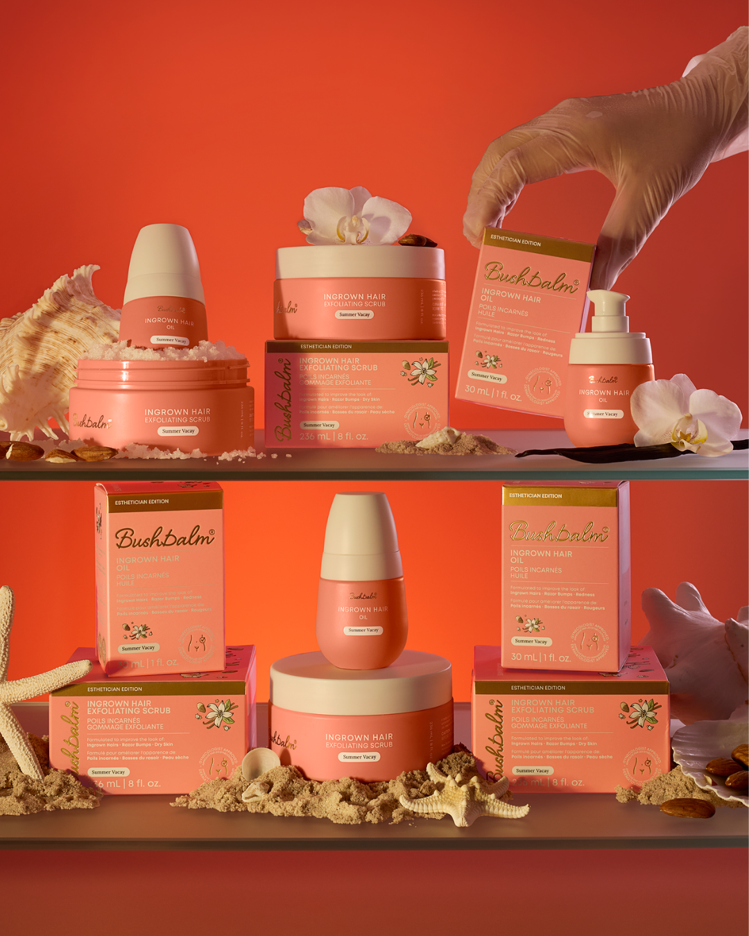 Bushbalm Summer Vacay Ingrown Hair Exfoliating Scrub