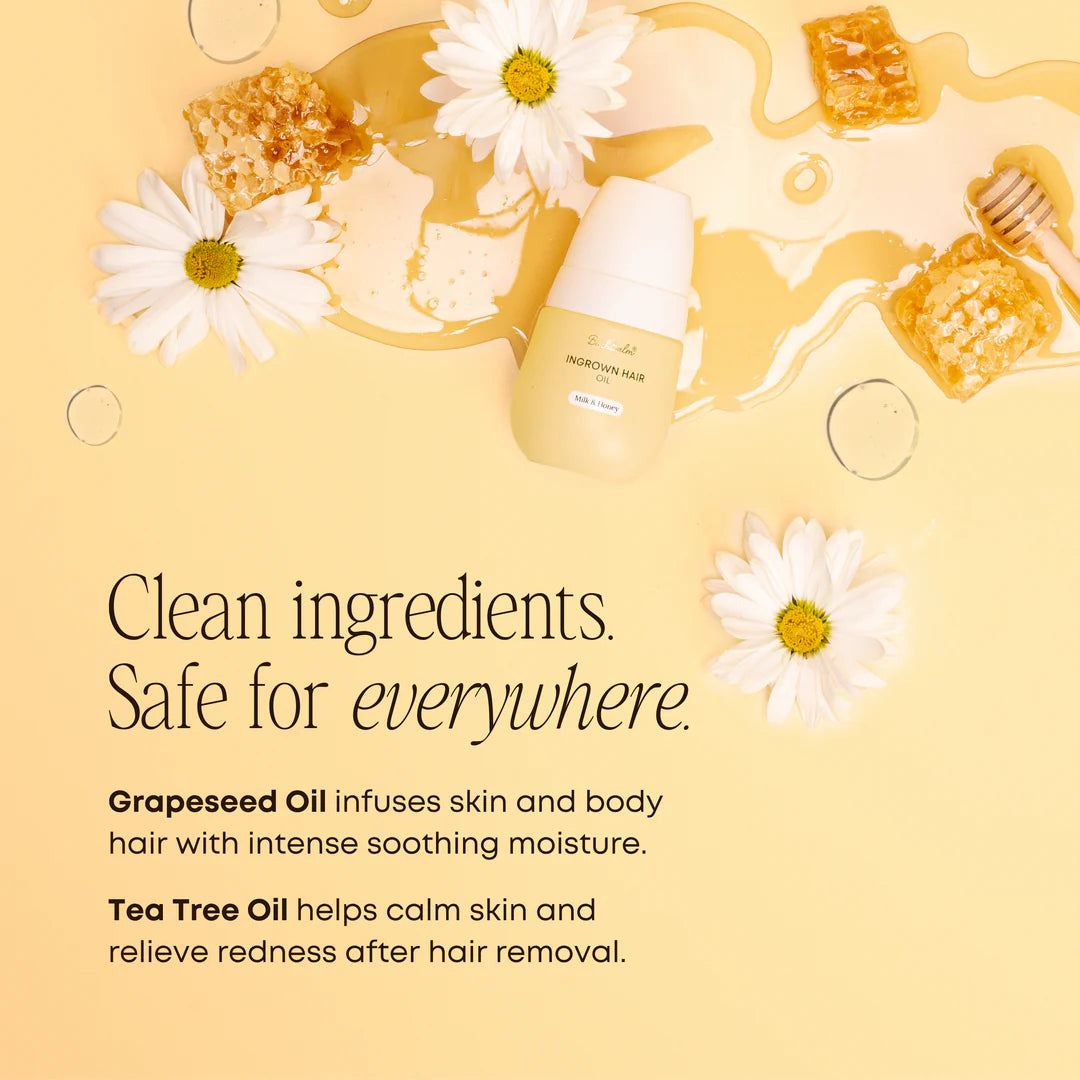 Bushbalm Milk & Honey Ingrown Hair Oil