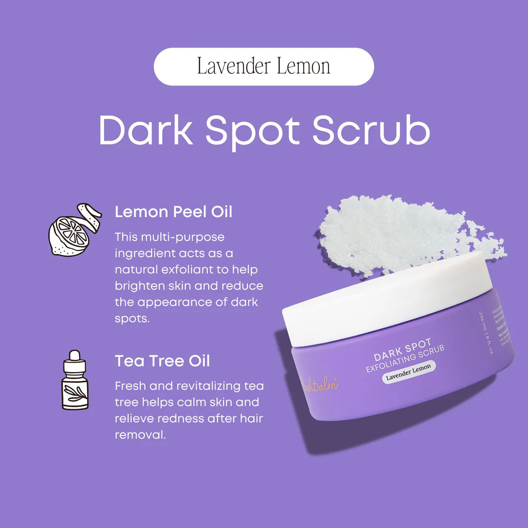 Bushbalm Lavender Lemon Dark Spot Exfoliating Scrub