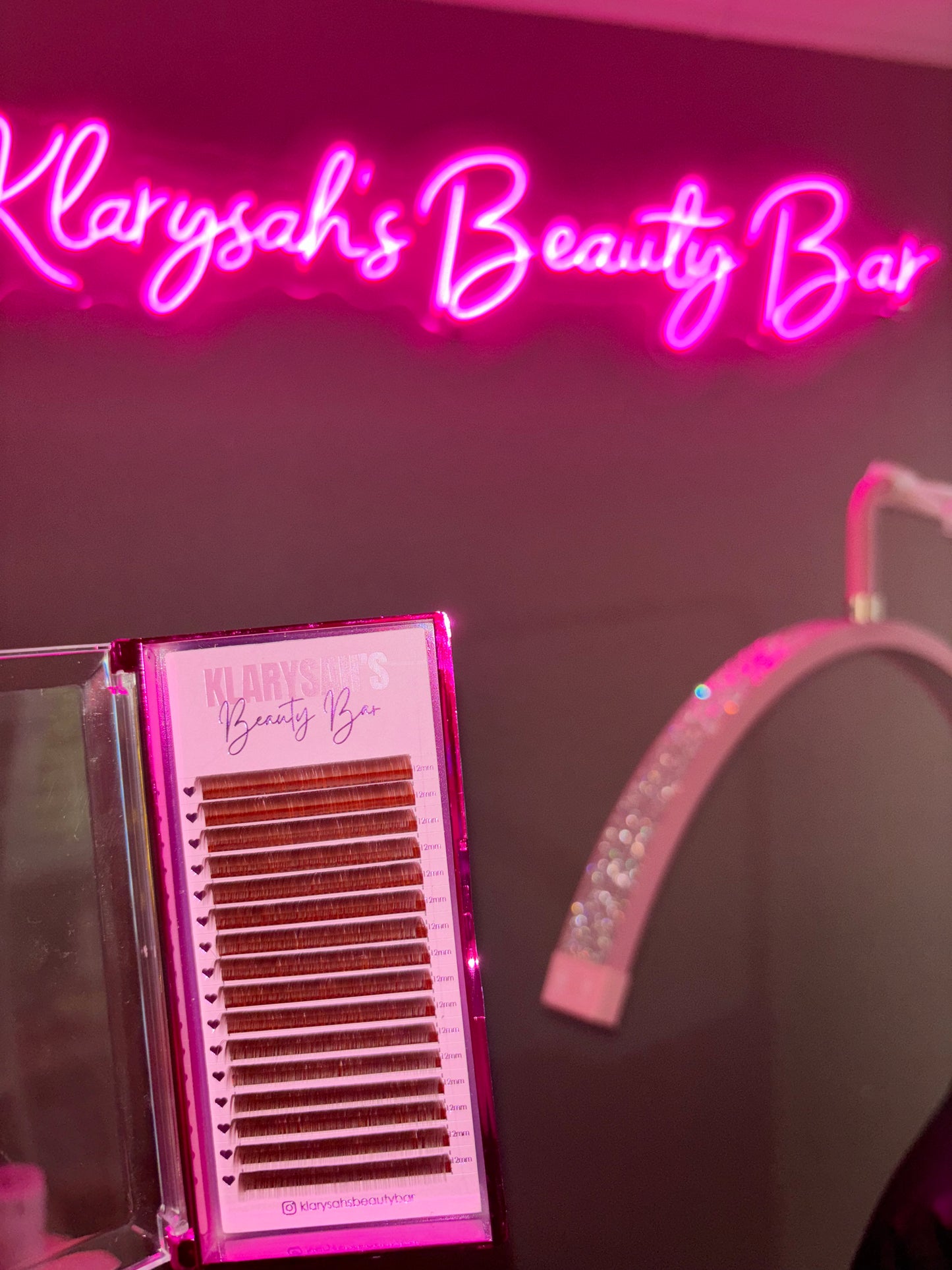 Brown Silk Lash Tray