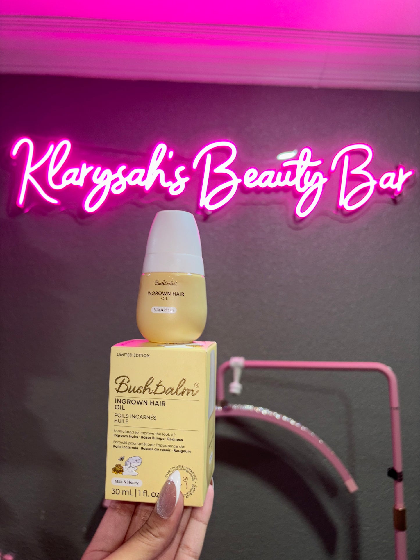 Bushbalm Milk & Honey Ingrown Hair Oil