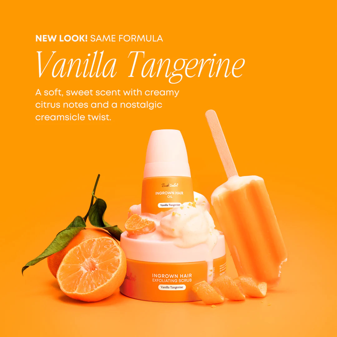 Bushbalm Vanilla Tangerine Ingrown Hair Oil