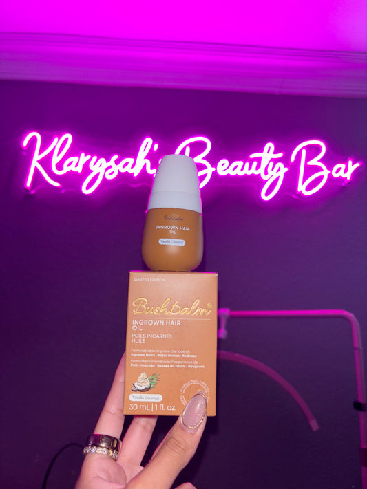 Bushbalm Vanilla Coconut Ingrown Hair Oil