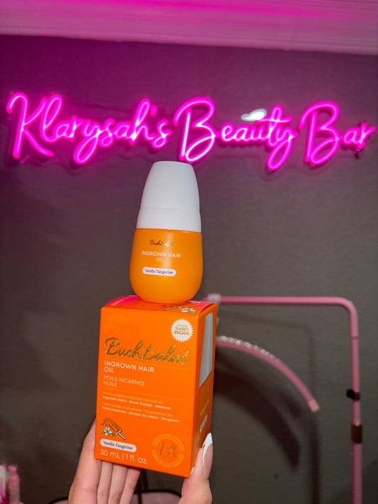 Bushbalm Vanilla Tangerine Ingrown Hair Oil