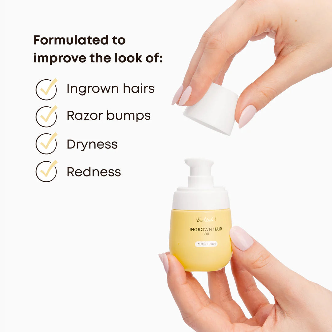 Bushbalm Milk & Honey Ingrown Hair Oil