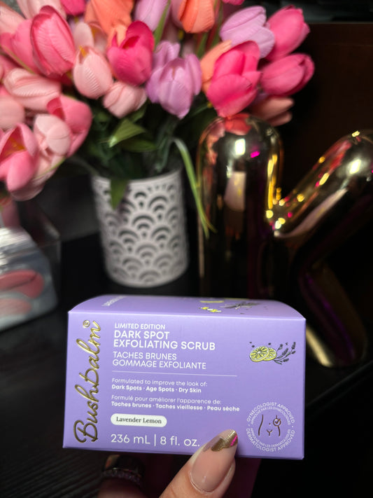 Bushbalm Lavender Lemon Dark Spot Exfoliating Scrub