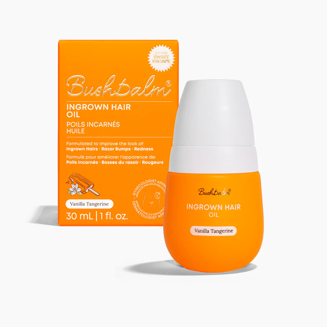 Bushbalm Vanilla Tangerine Ingrown Hair Oil