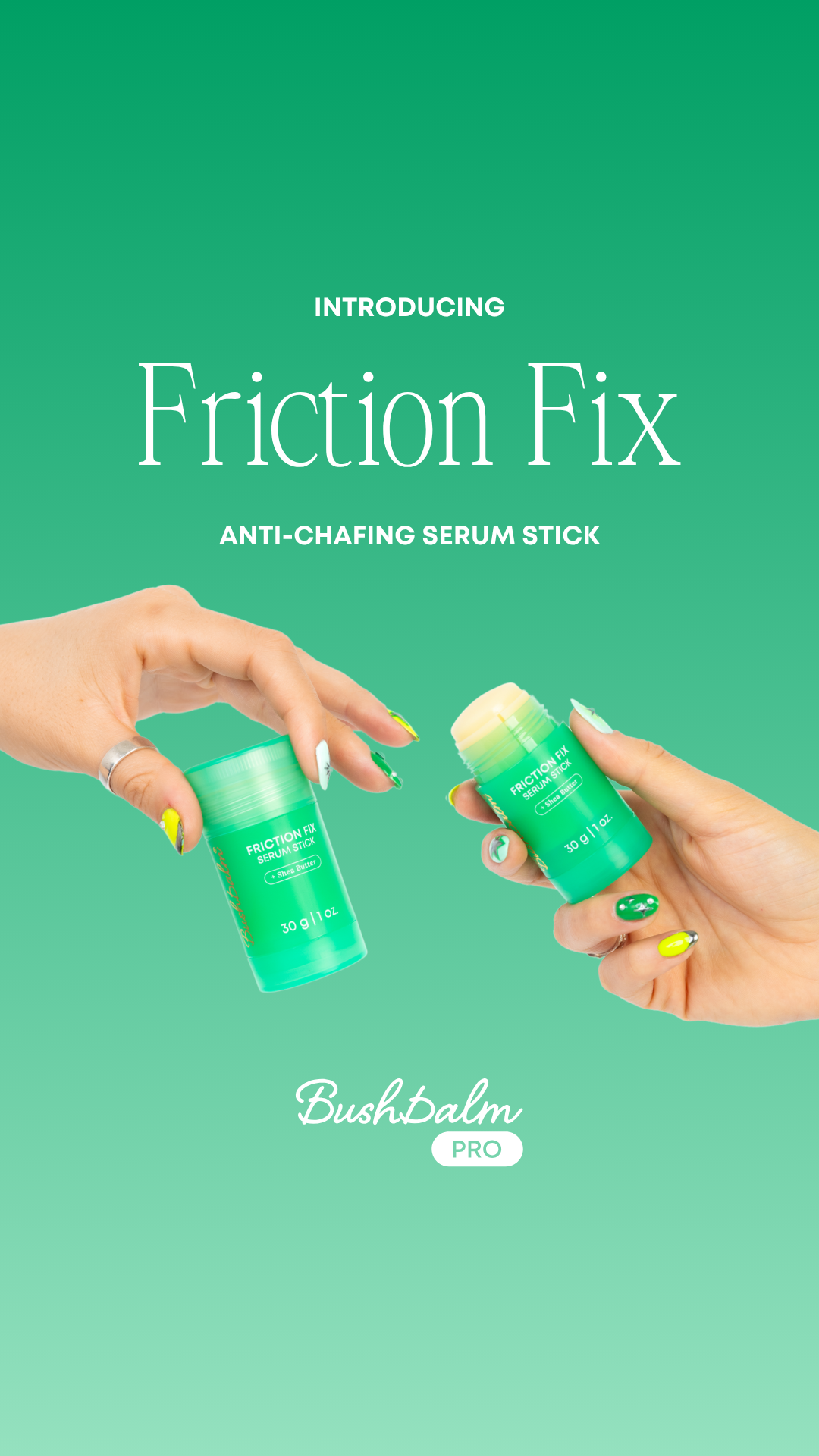 Bushbalm Friction Fix Serum Stick