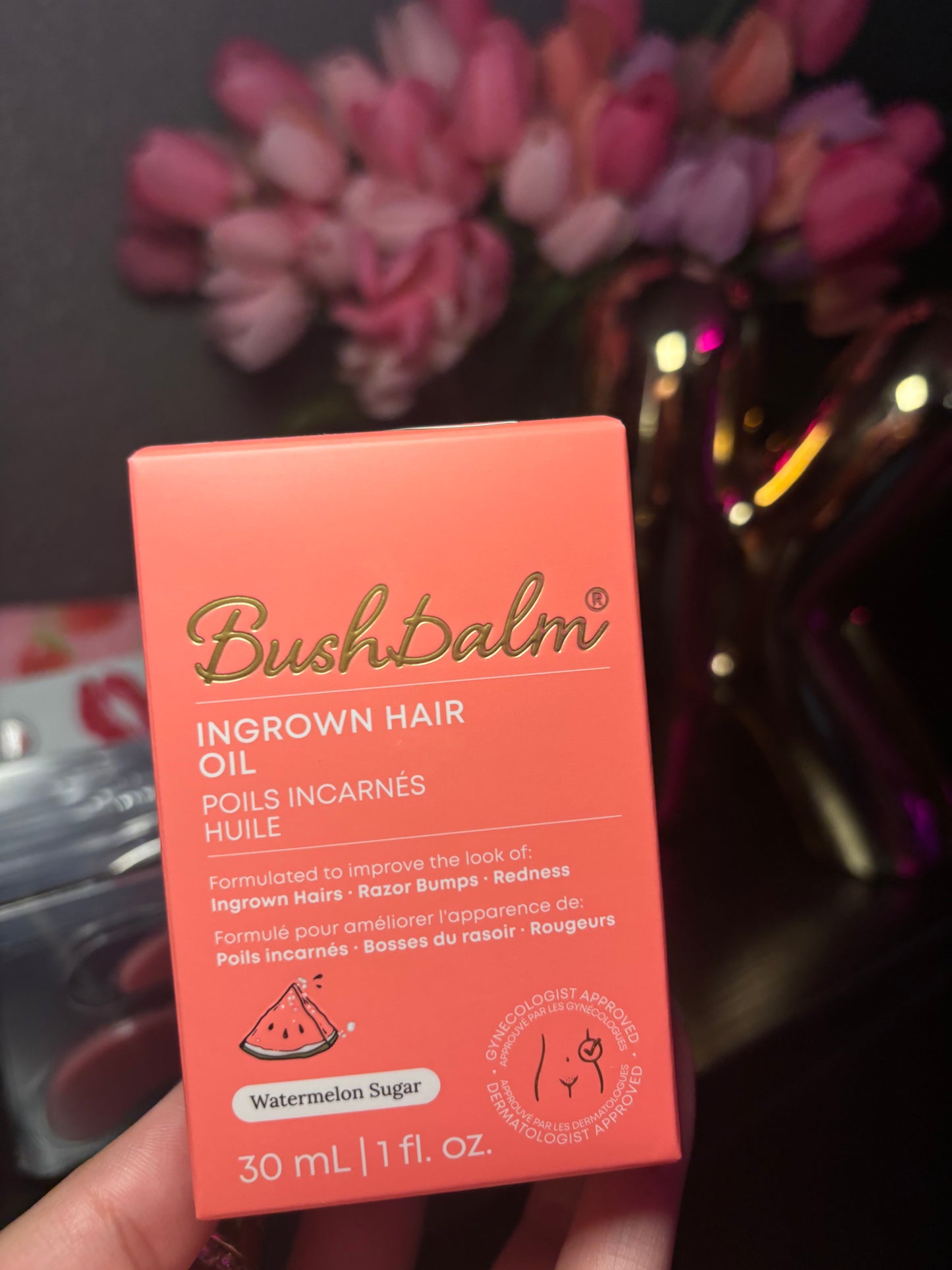 Bushbalm Watermelon Sugar Ingrown Hair Oil